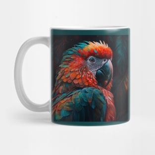 Pop Art Parrot Mug